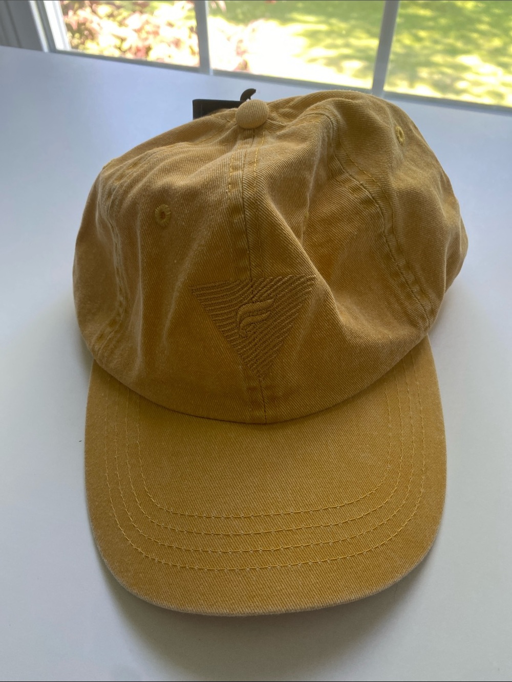 Fabletics Golden Yellow Cotton Baseball Cap, NWT